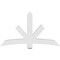 Ekena Millwork Alberta Architectural Grade PVC Gable Bracket, 72"W x 42"H x 4"D x 6"F, 14/12 Pitch GBP072X42X0406ALB00 - alternate 4